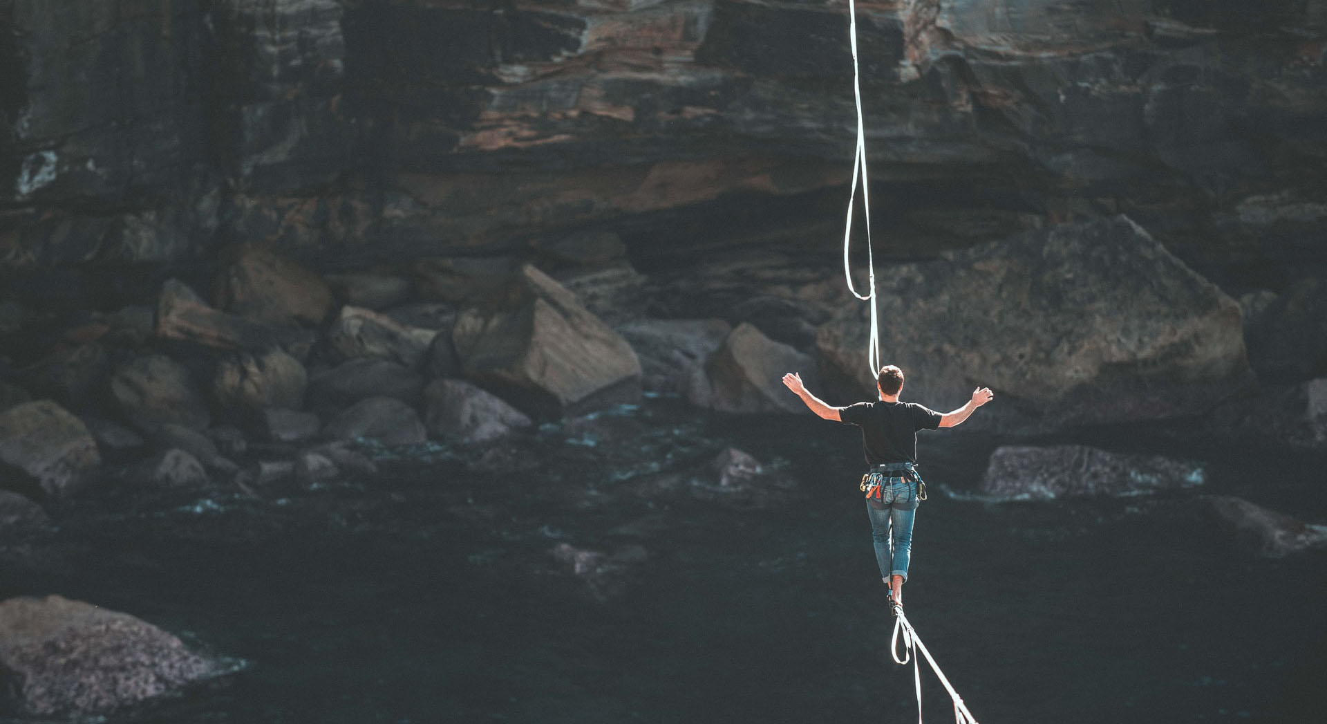 Tight-Roping over Rocks
